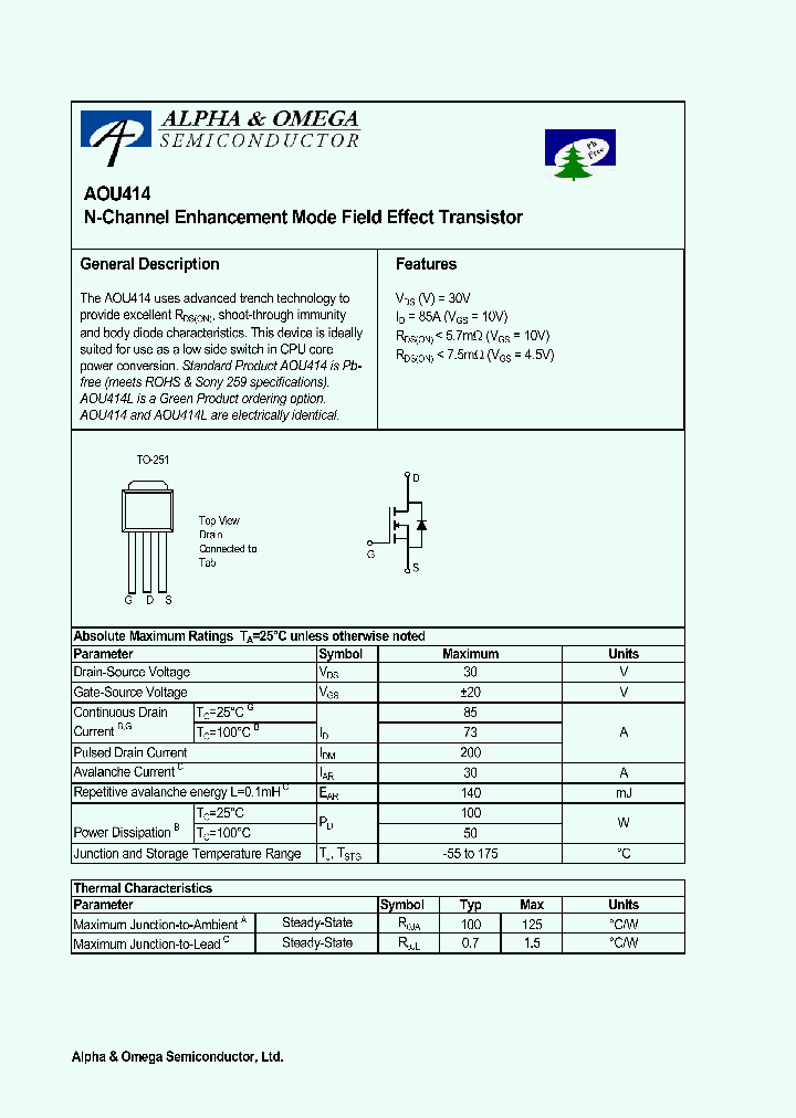 AOU414_1014114.PDF Datasheet