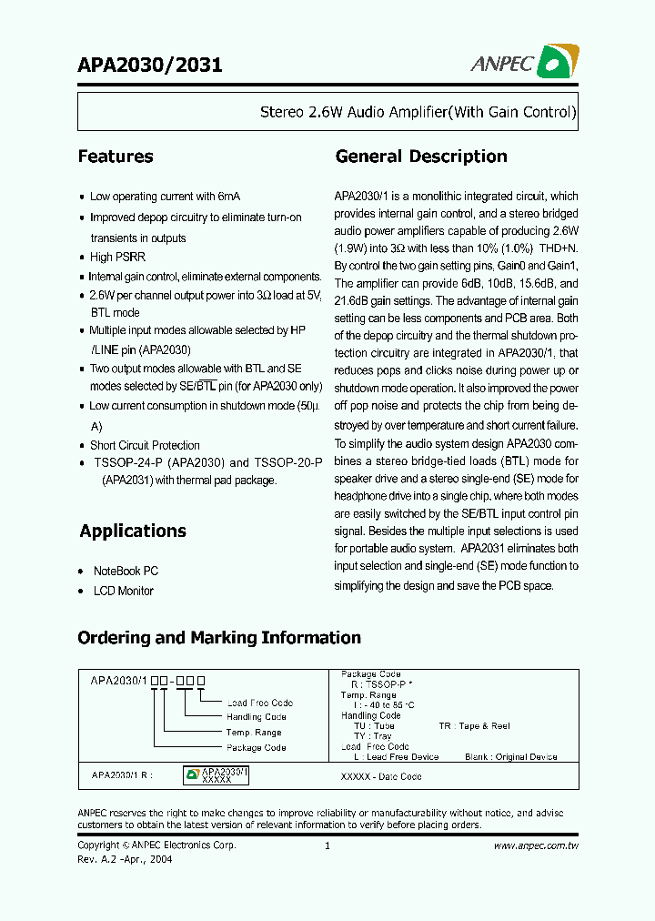 APA2030_939921.PDF Datasheet