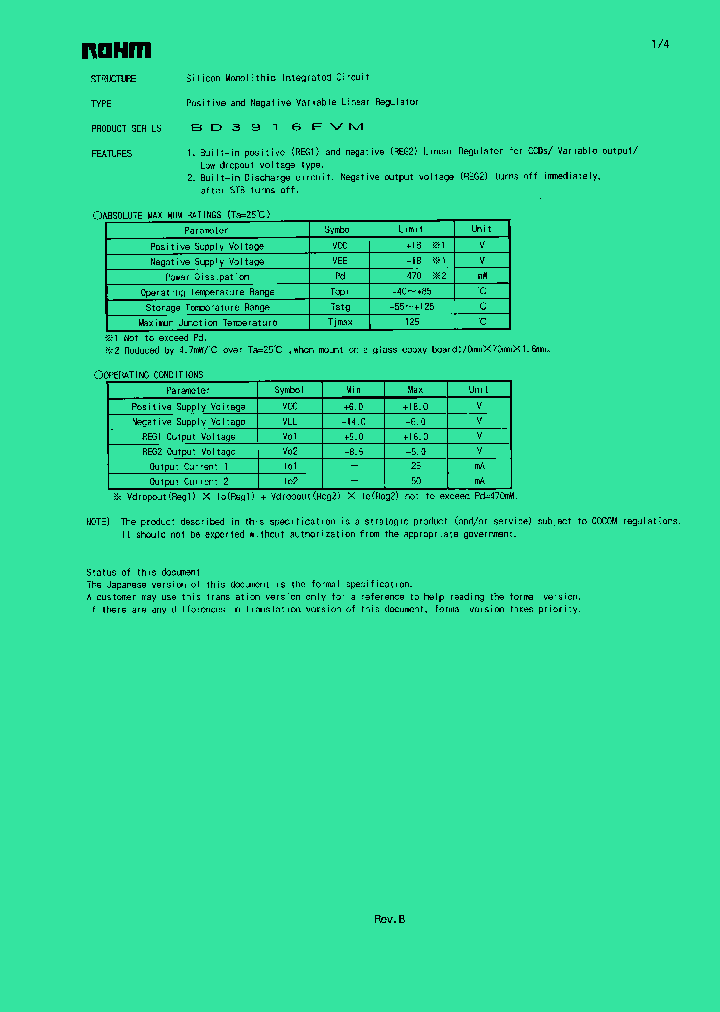 BD3916FVM_823359.PDF Datasheet