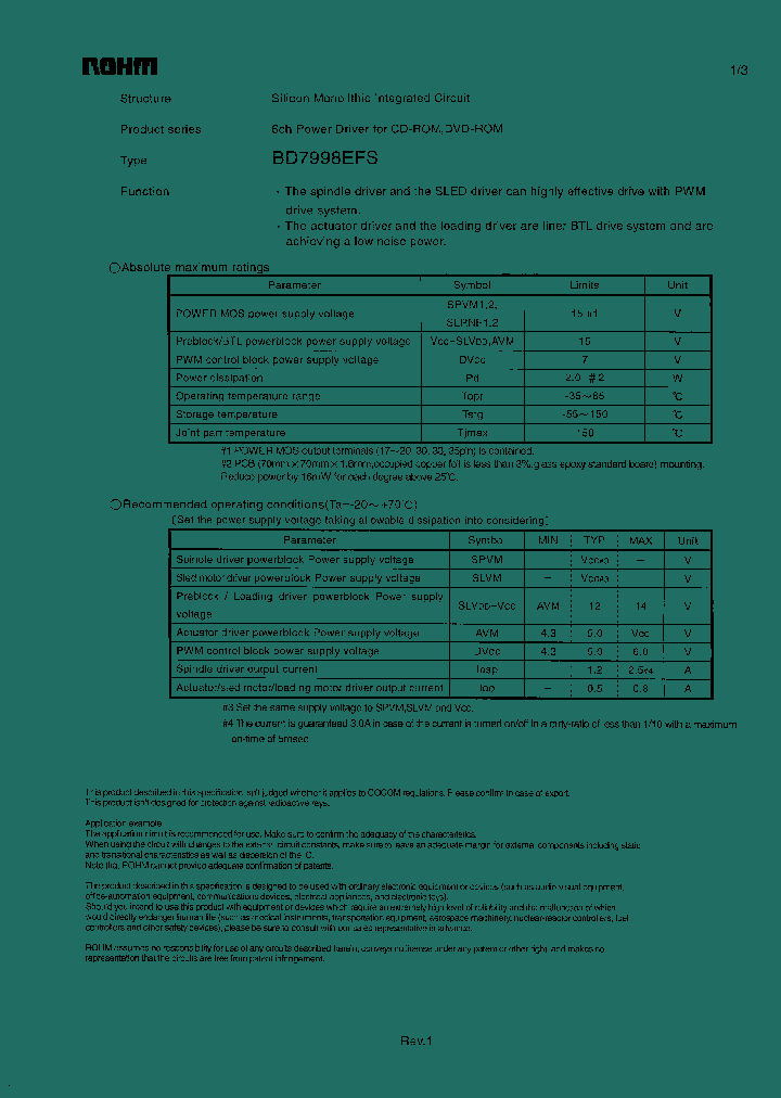 BD7998EFS_914224.PDF Datasheet