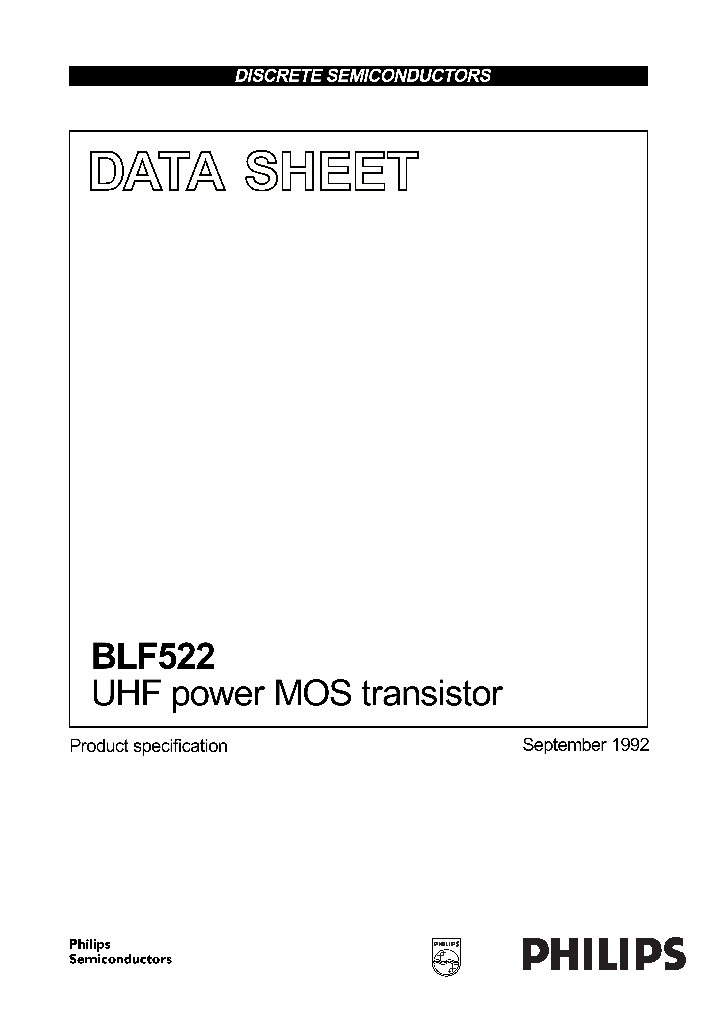 BLF522_943285.PDF Datasheet