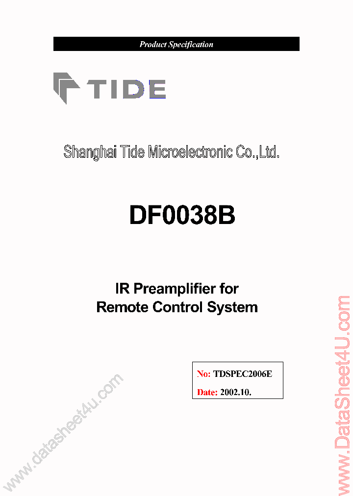 DF0038B_948283.PDF Datasheet