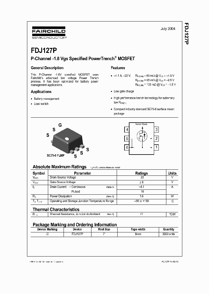 FDJ127P_800730.PDF Datasheet