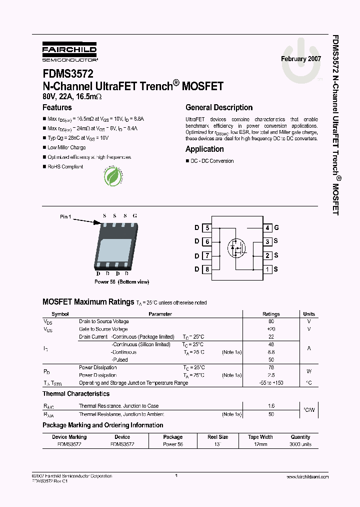 FDMS357207_708945.PDF Datasheet