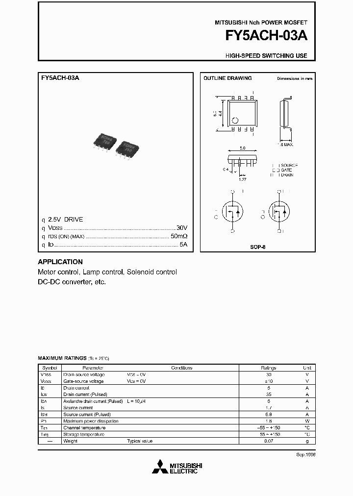 FY5ACH-03A_897394.PDF Datasheet