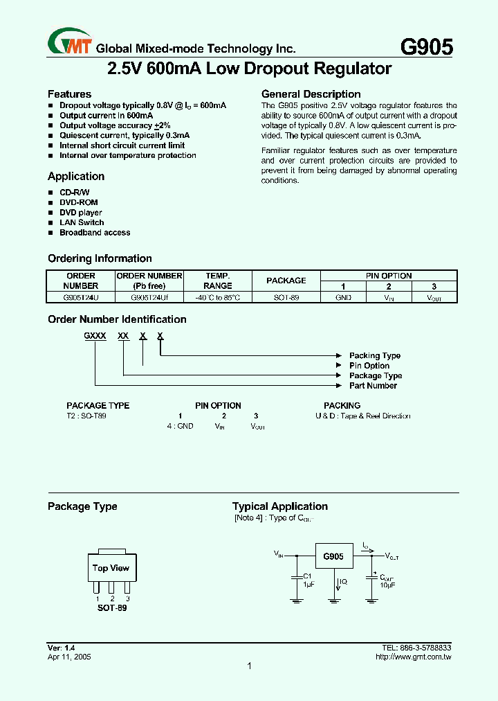 G905T24UF_629708.PDF Datasheet