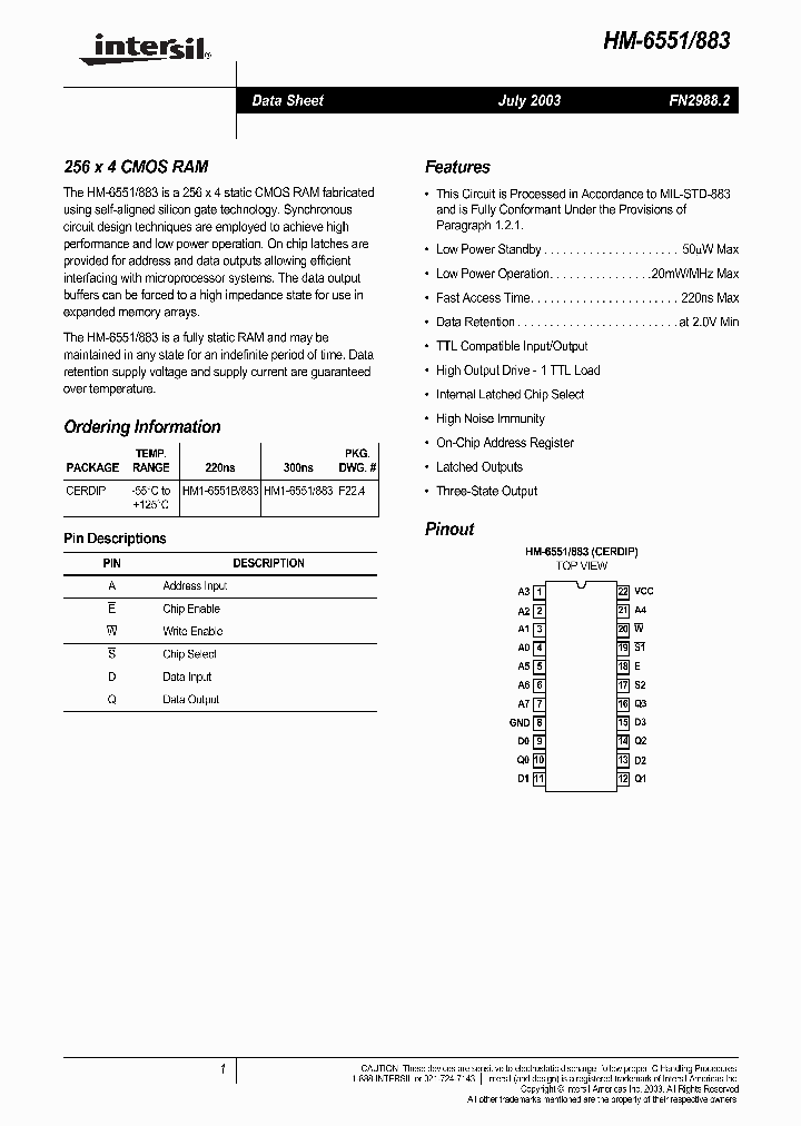 HM1-6551B883_735845.PDF Datasheet