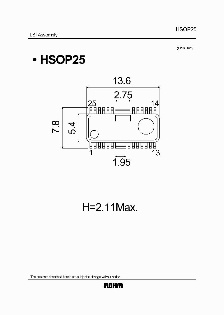 HSOP25_721654.PDF Datasheet