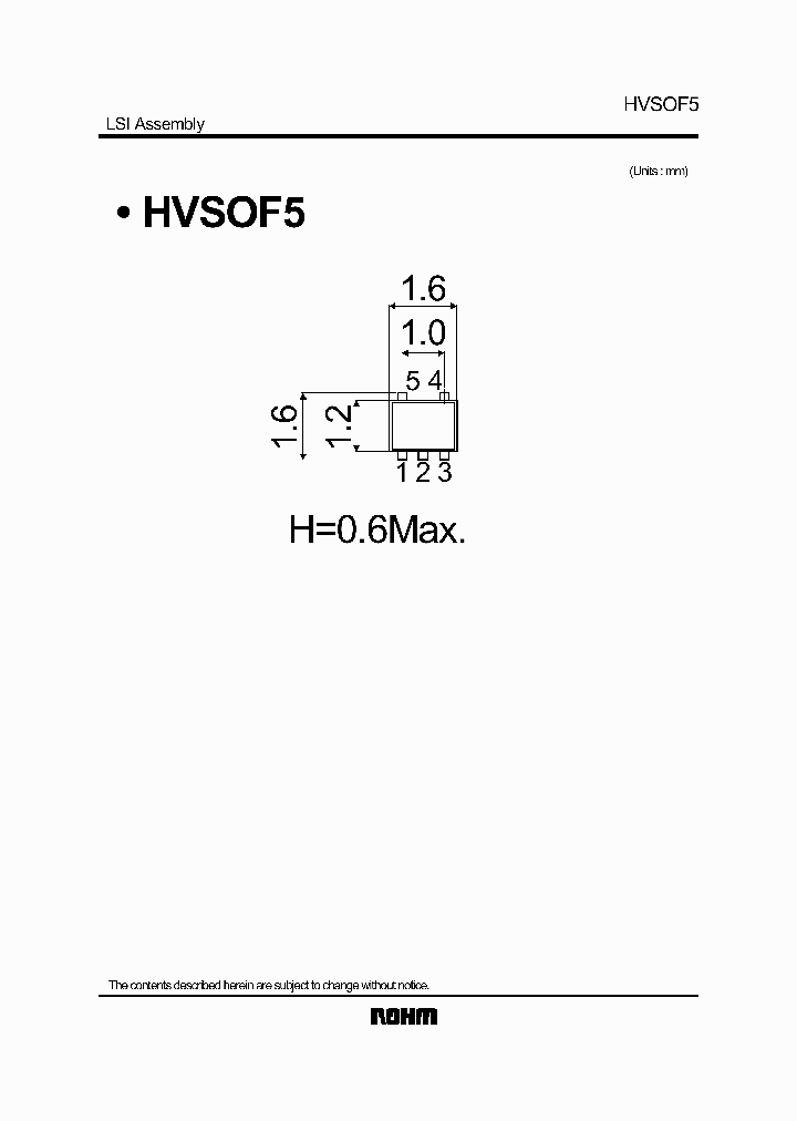 HVSOF5_721666.PDF Datasheet