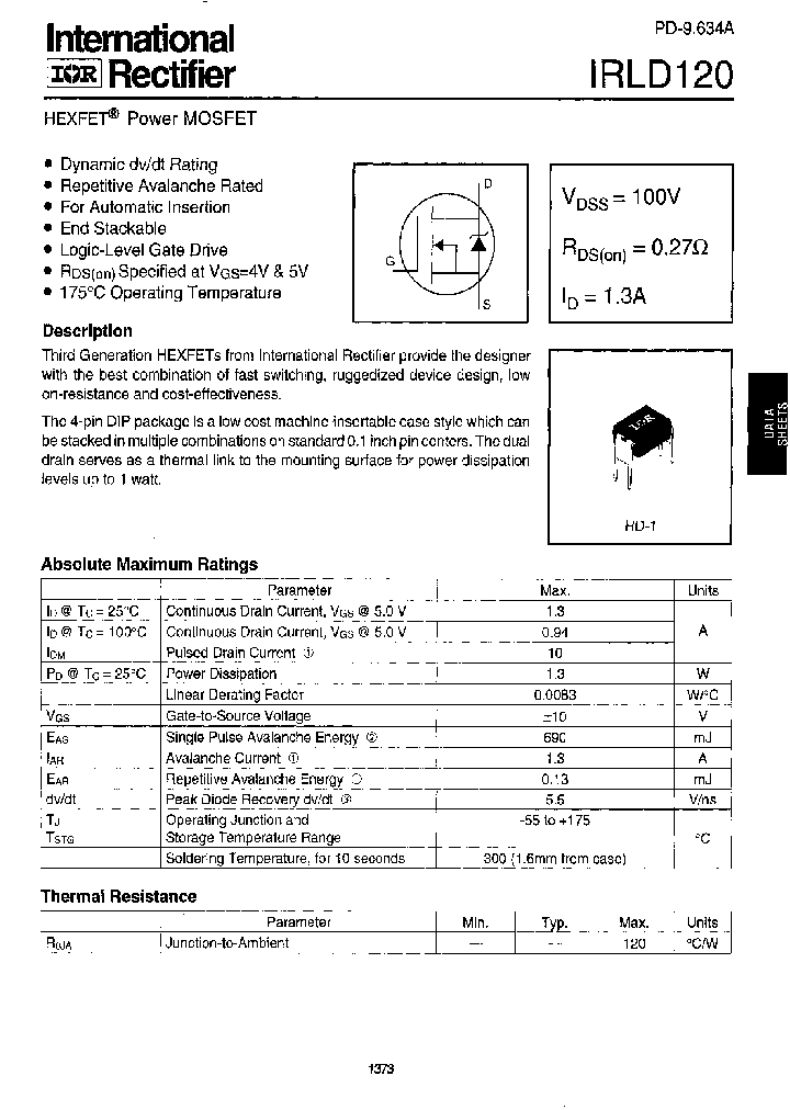 IRLD120_773386.PDF Datasheet