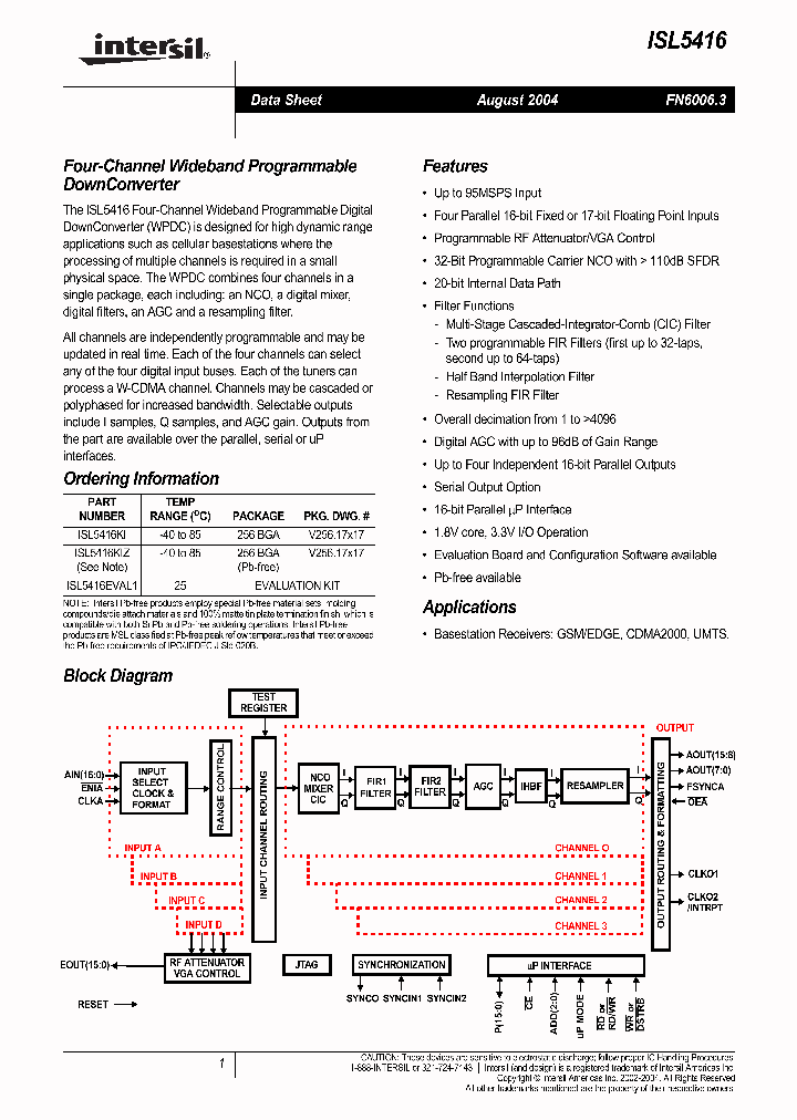 ISL541604_719411.PDF Datasheet