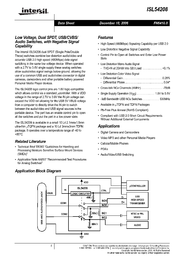 ISL54208IRZ-T_711181.PDF Datasheet