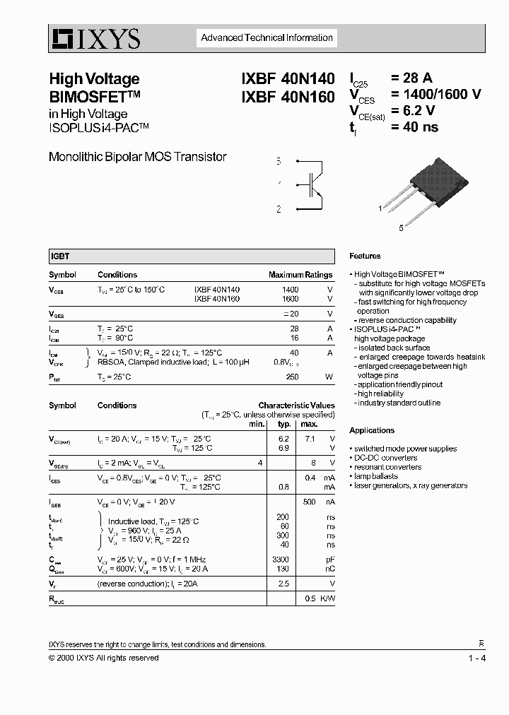 IXBF40N160_626583.PDF Datasheet