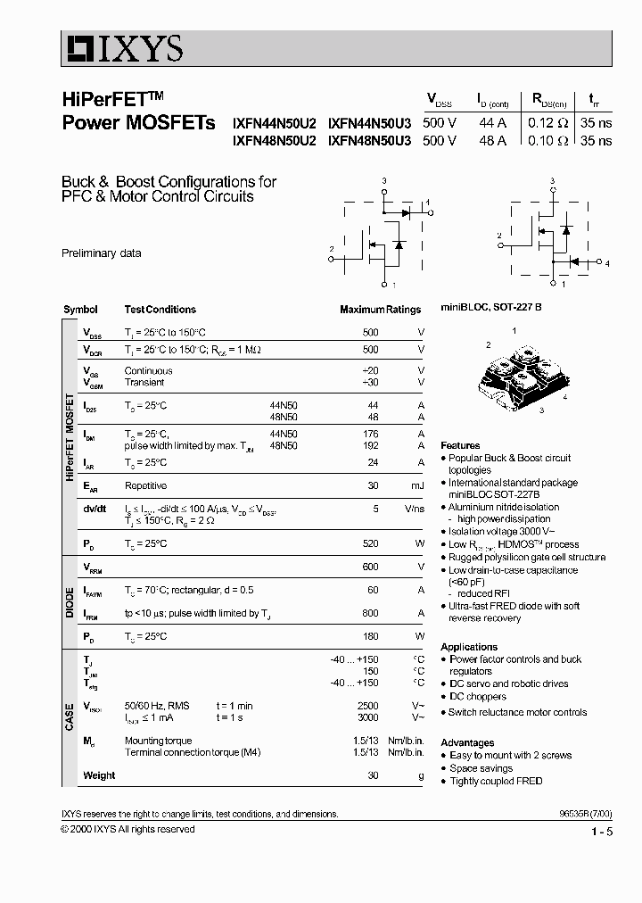 IXFN44N50U2_873989.PDF Datasheet
