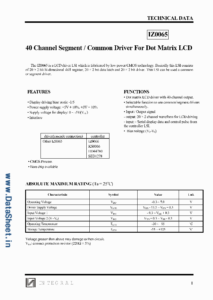 IZ0065_820077.PDF Datasheet