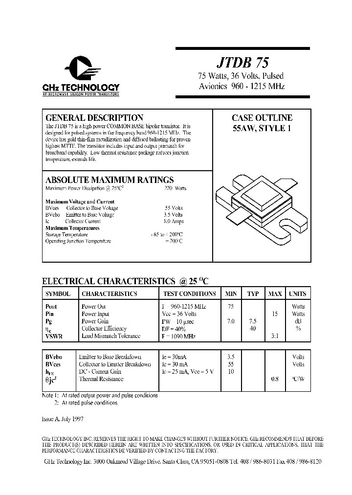 JTDB75_794354.PDF Datasheet