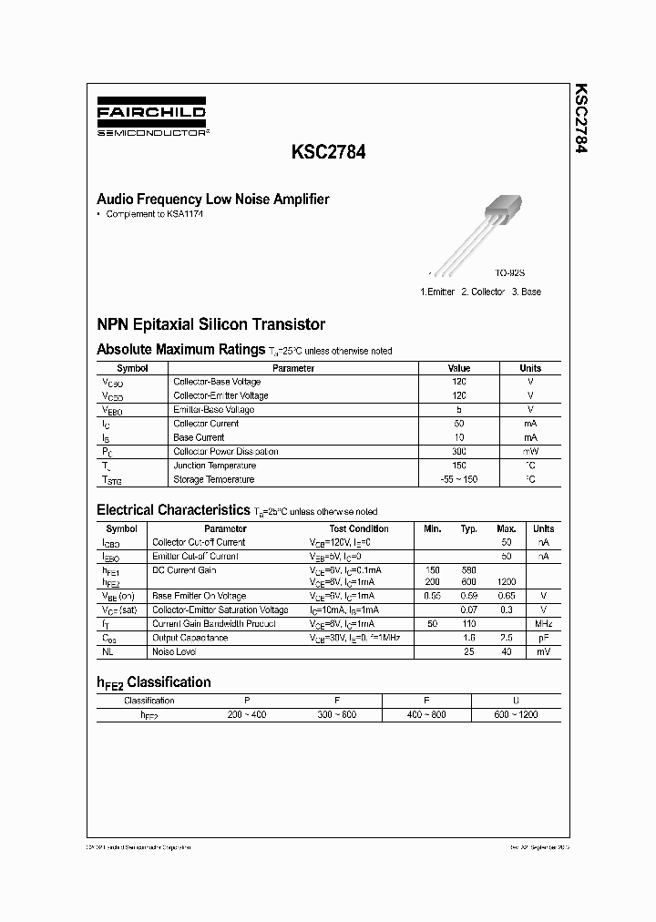 KSC2784_739971.PDF Datasheet