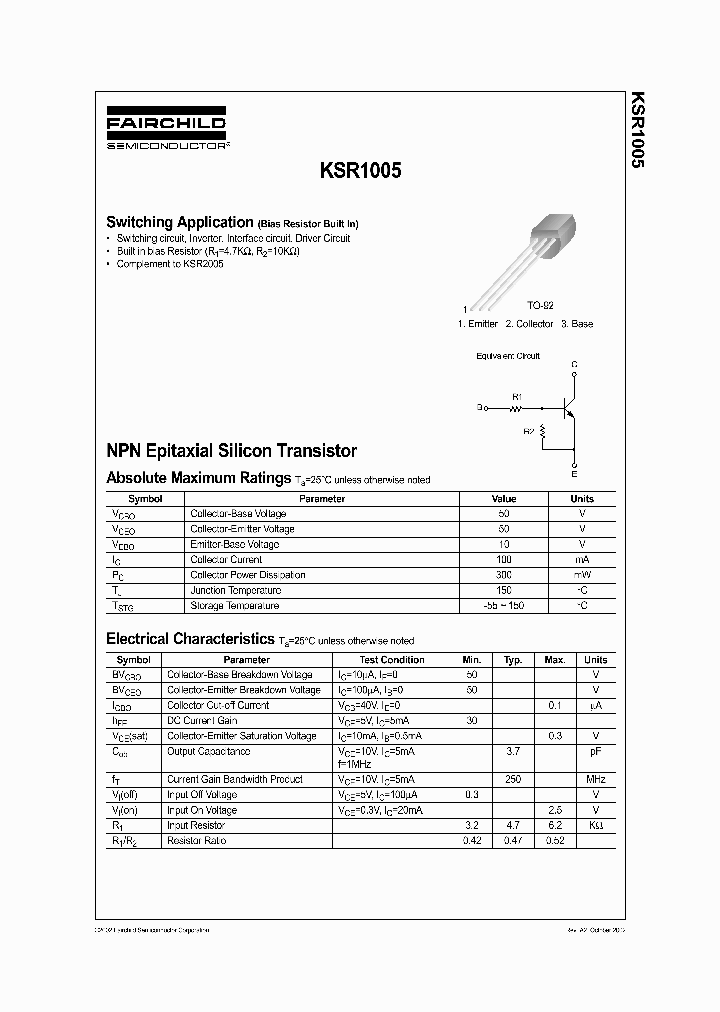 KSR1005_739942.PDF Datasheet