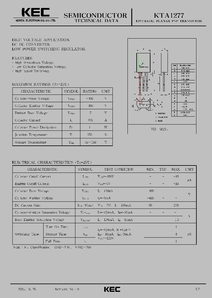 KTA1277_952930.PDF Datasheet