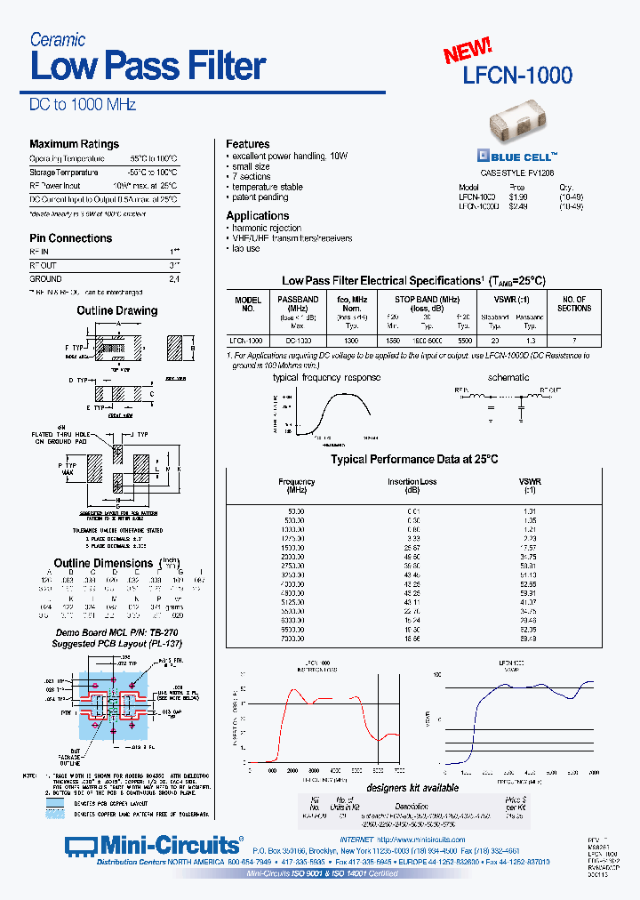 LFCN-1000_810145.PDF Datasheet