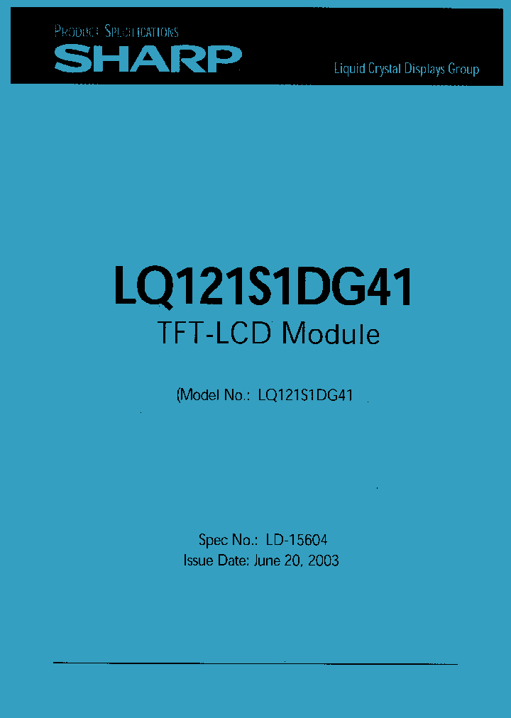 LQ121S1DG41_942797.PDF Datasheet