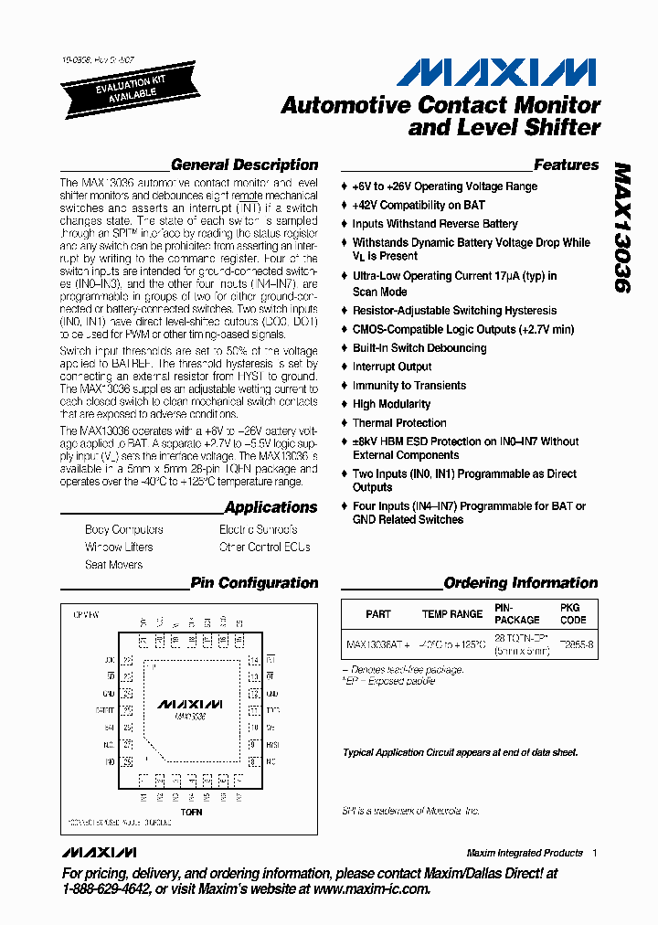 MAX13036_931383.PDF Datasheet