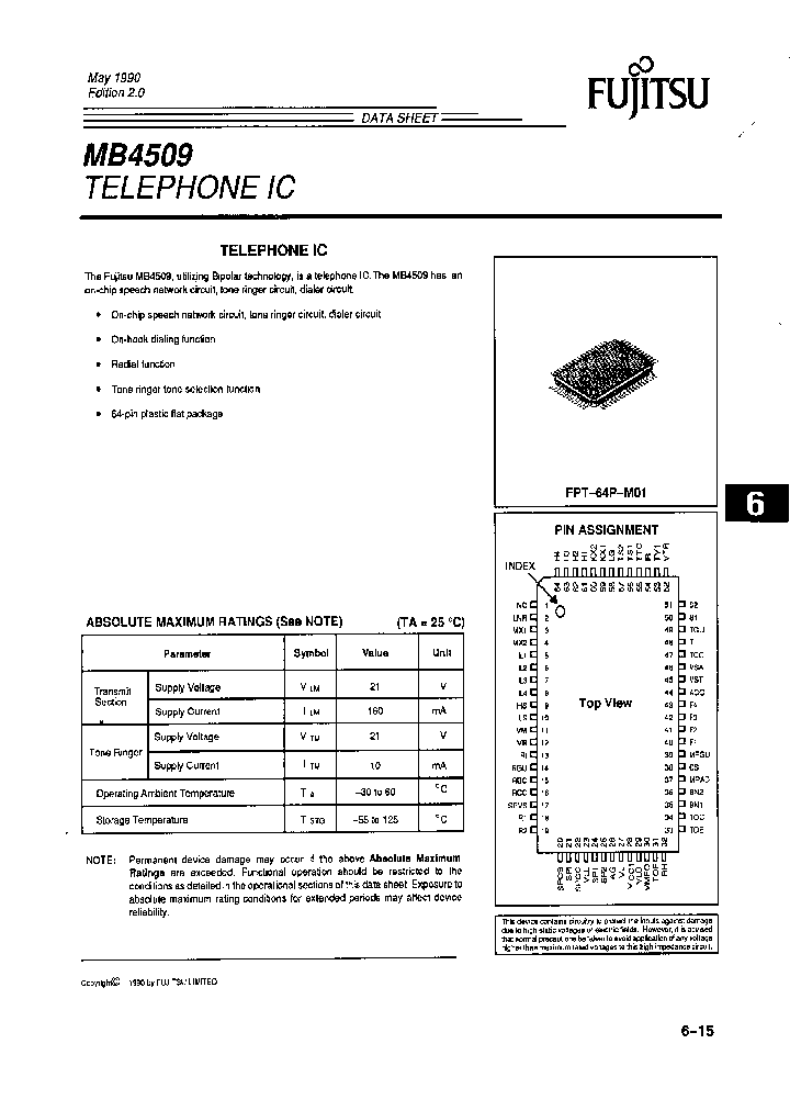 MB4509_909128.PDF Datasheet