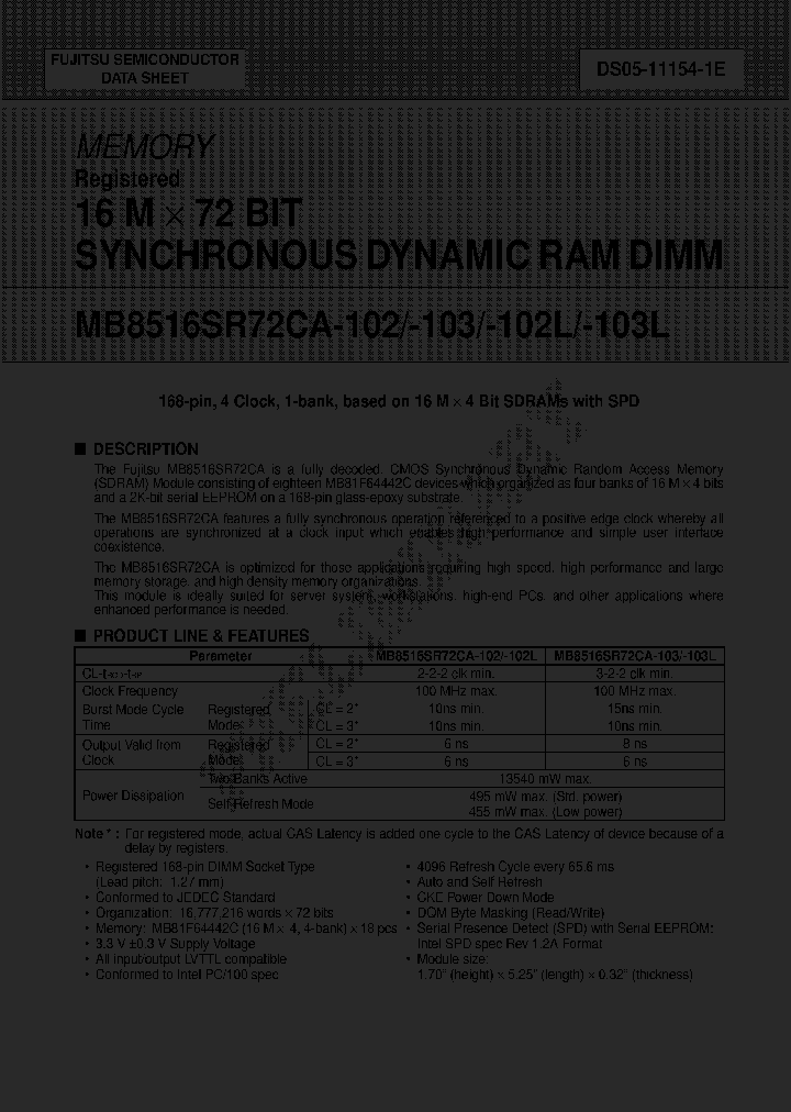 MB8516SR72CA-102_792160.PDF Datasheet