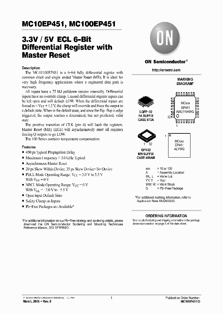 MC100EP451FAR2G_743100.PDF Datasheet