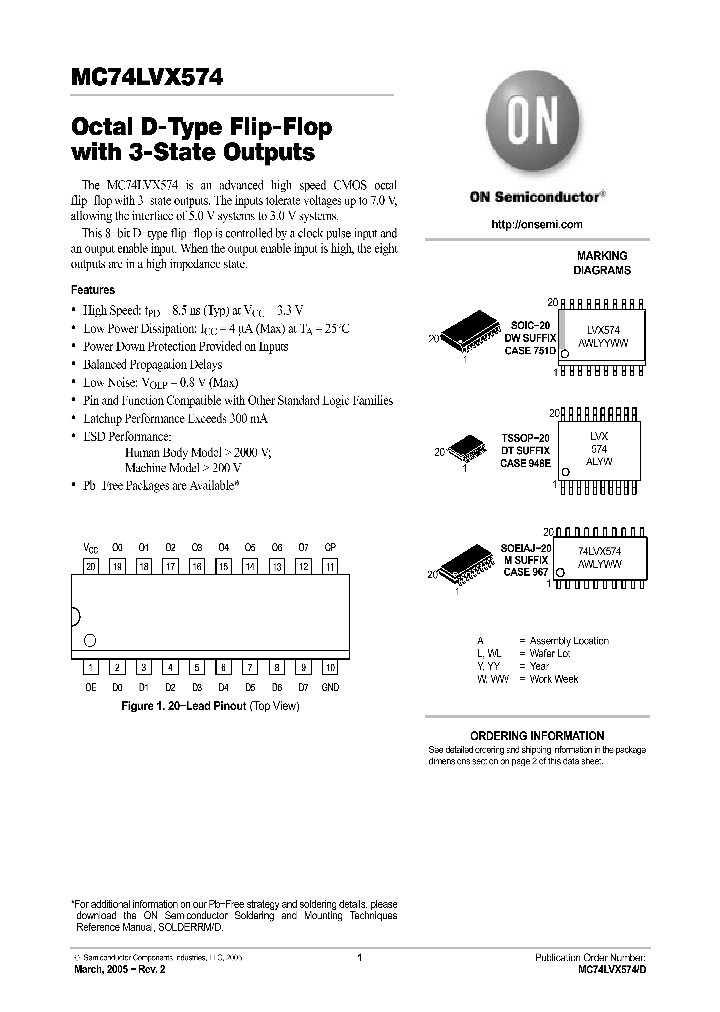 MC74LVX574_749066.PDF Datasheet