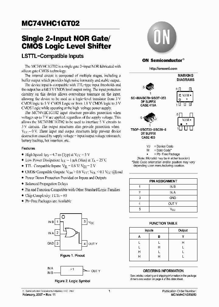 M74VHC1GT02DFT1G_749967.PDF Datasheet