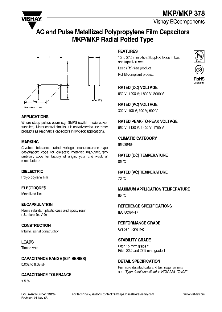 MKP378_691179.PDF Datasheet