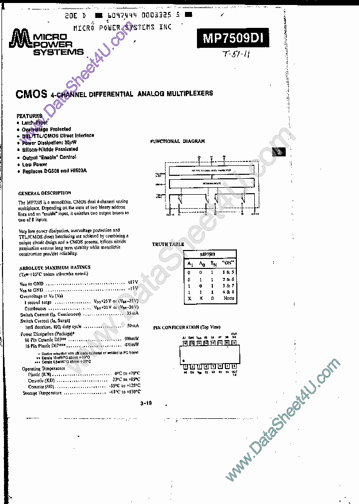 MP7509DI_1022224.PDF Datasheet