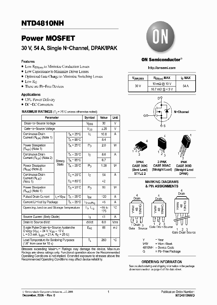 NTD4810NH-1G_708200.PDF Datasheet