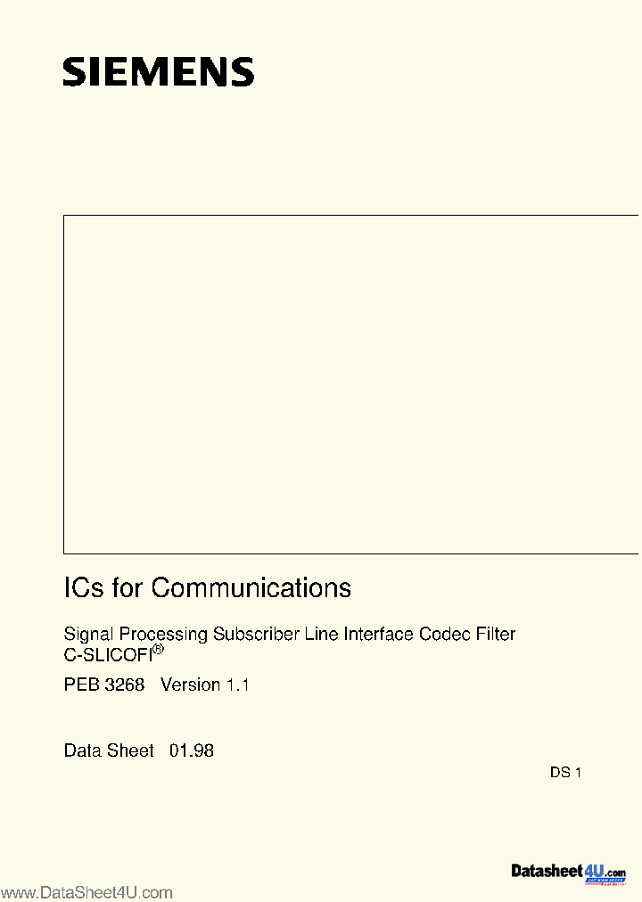 PEB3268_830589.PDF Datasheet