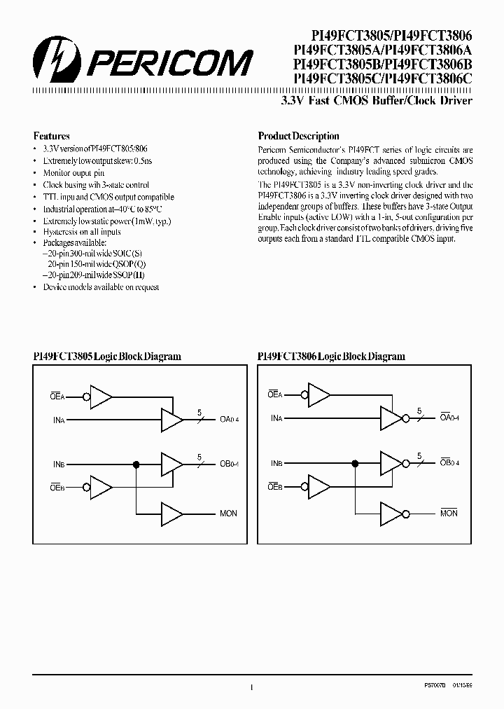 PI49FCT3805B_800811.PDF Datasheet