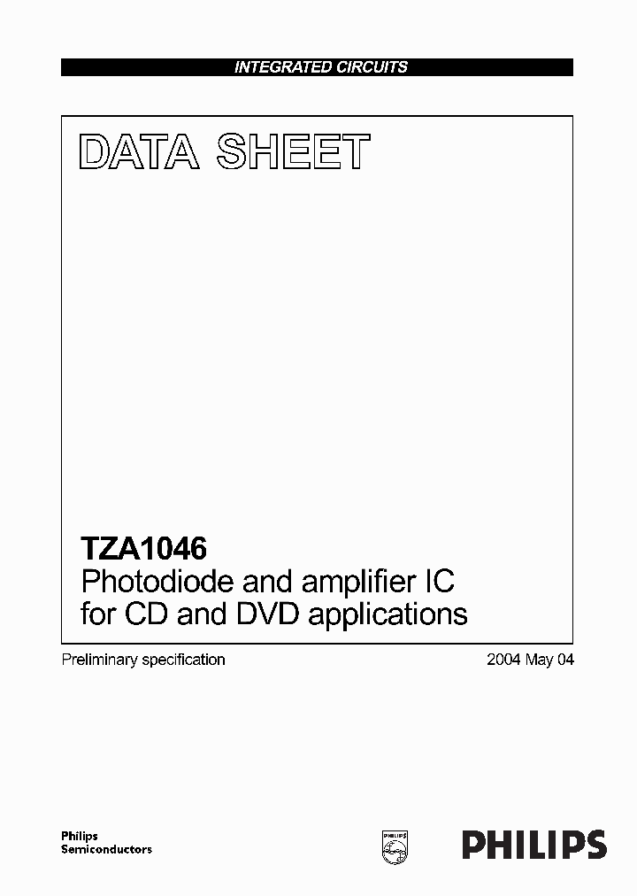 TZA1046_811167.PDF Datasheet