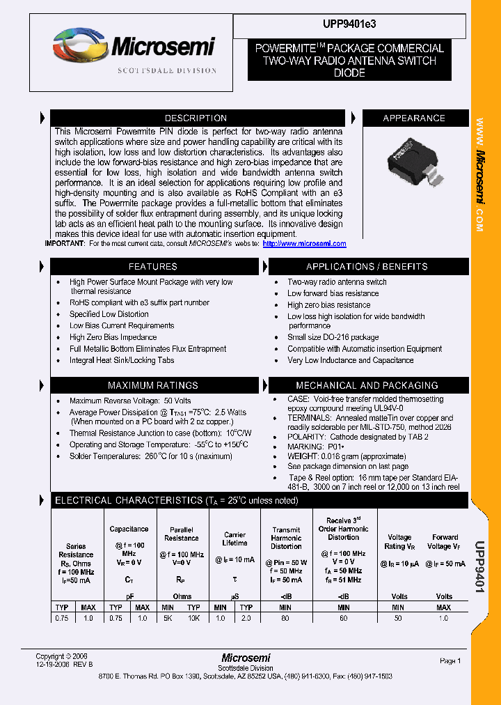 UPP9401E3_1013129.PDF Datasheet