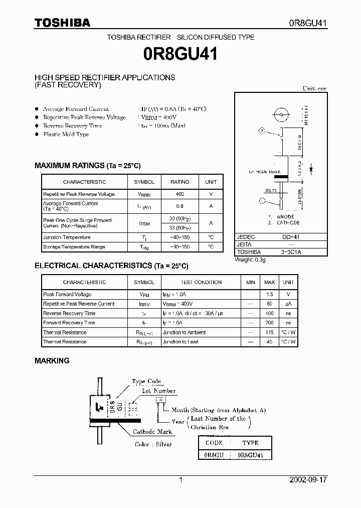 0R8GU41_1190278.PDF Datasheet