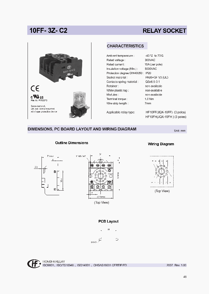 10FF-3Z-C2_1190636.PDF Datasheet