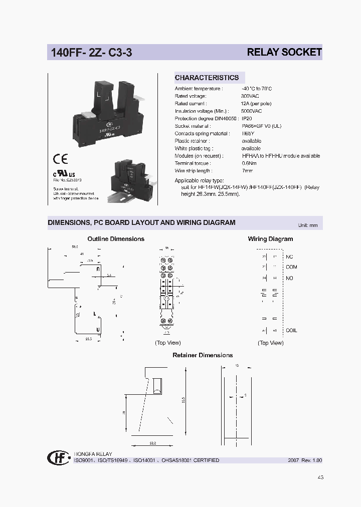 140FF-2Z-C3-3_1190881.PDF Datasheet