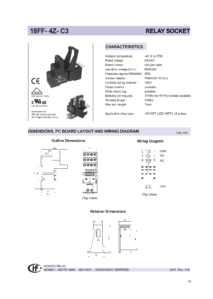 18FF-4Z-C3_1191297.PDF Datasheet