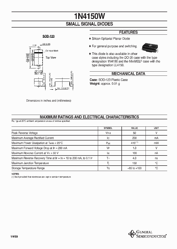 1N4150W_1191748.PDF Datasheet