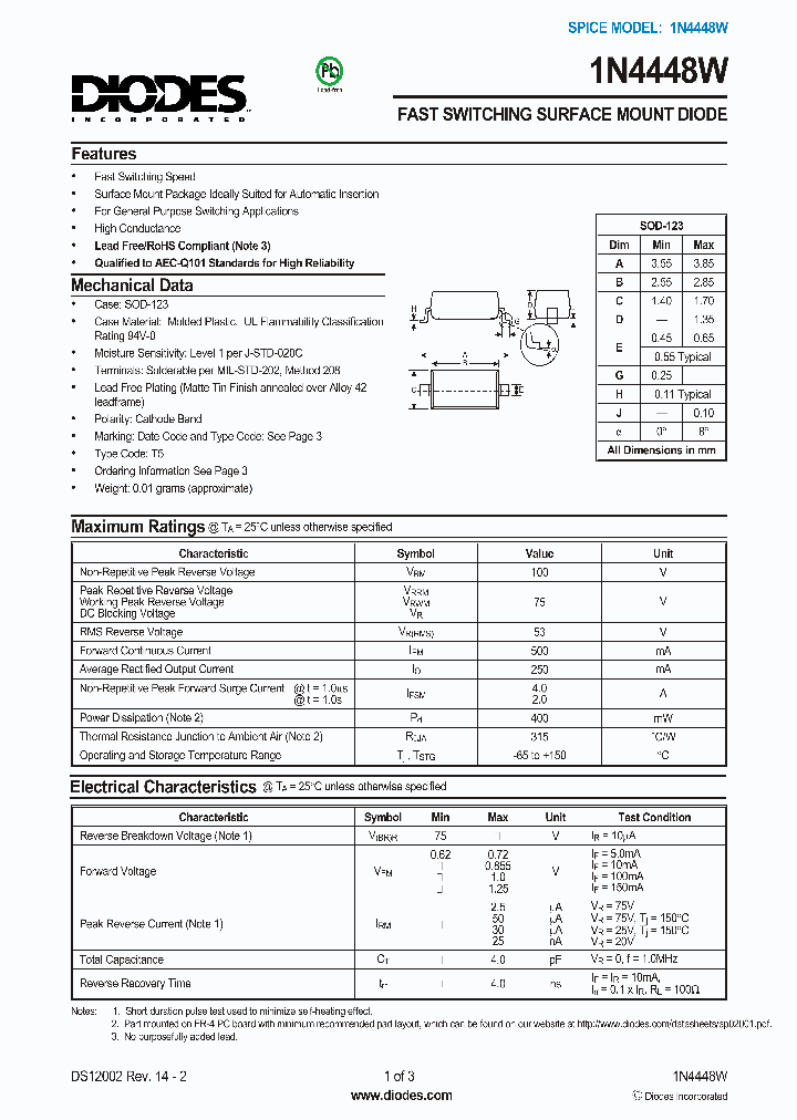 1N4448W_1191795.PDF Datasheet