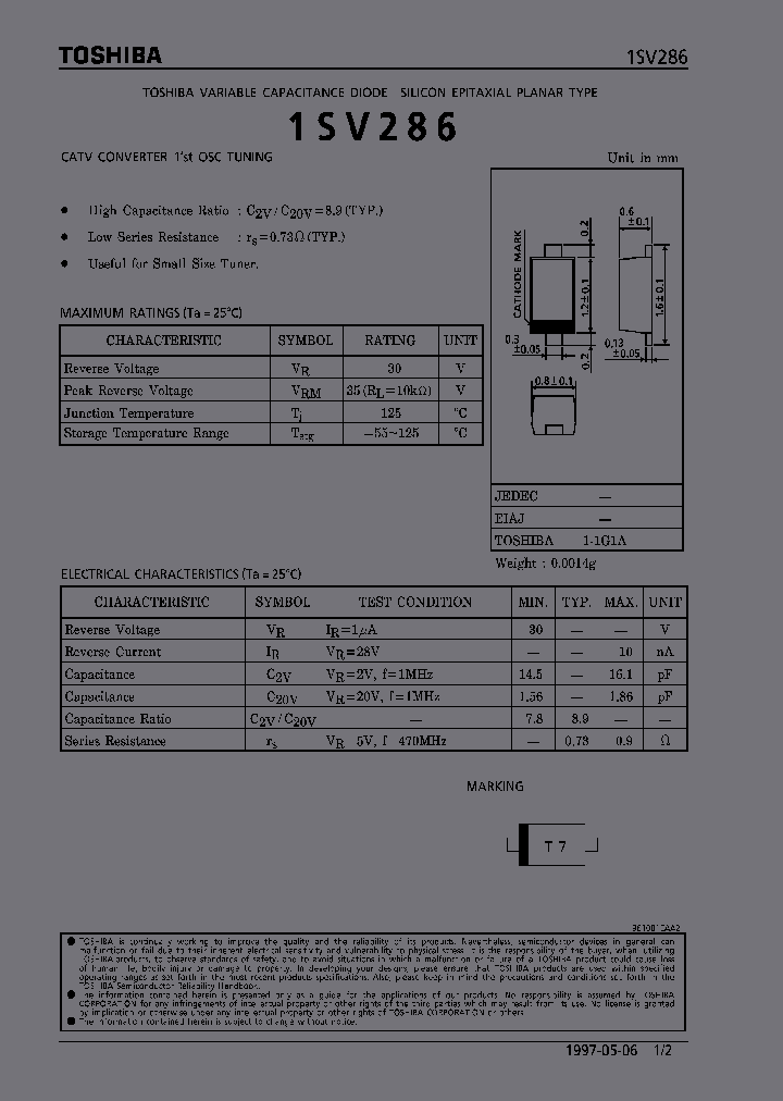 1SV286_1060264.PDF Datasheet