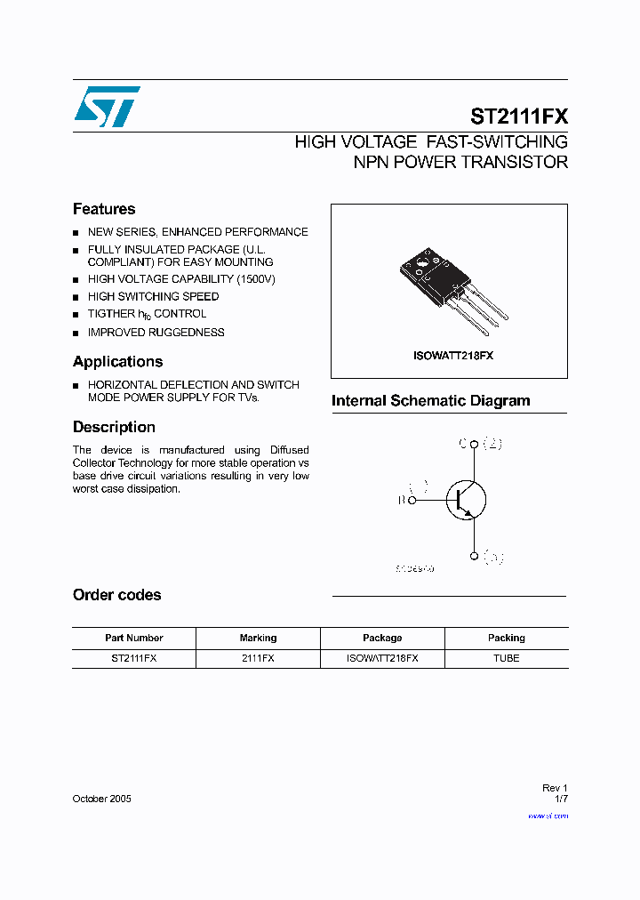 ST2111FX_1062890.PDF Datasheet