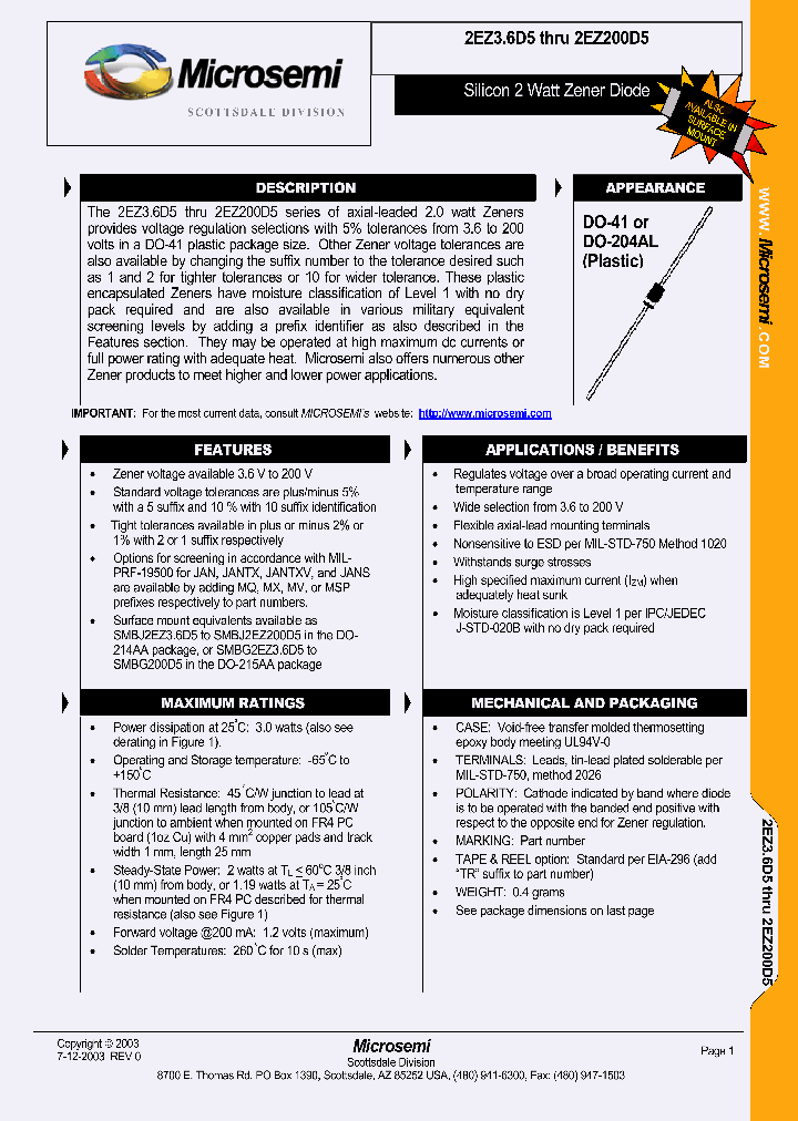 2EZ47D5_1058307.PDF Datasheet