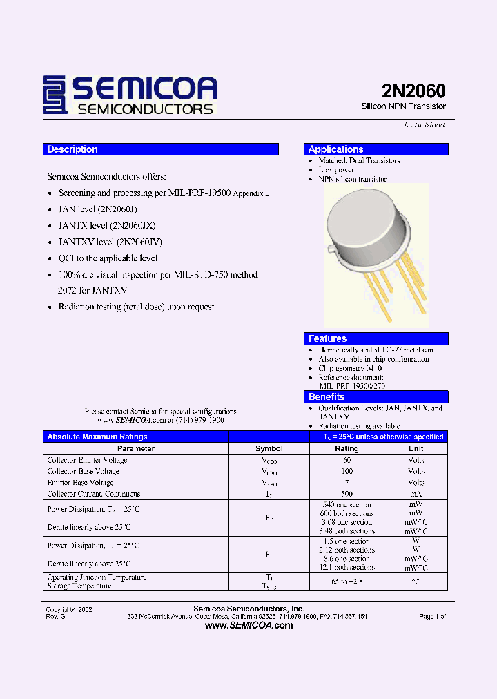 2N2060_1041616.PDF Datasheet