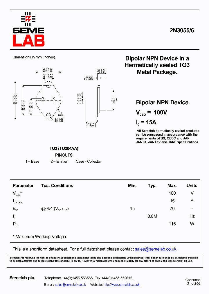 2N3056_1042547.PDF Datasheet