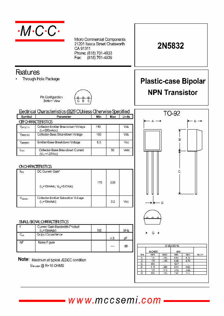 2N5832_1194168.PDF Datasheet